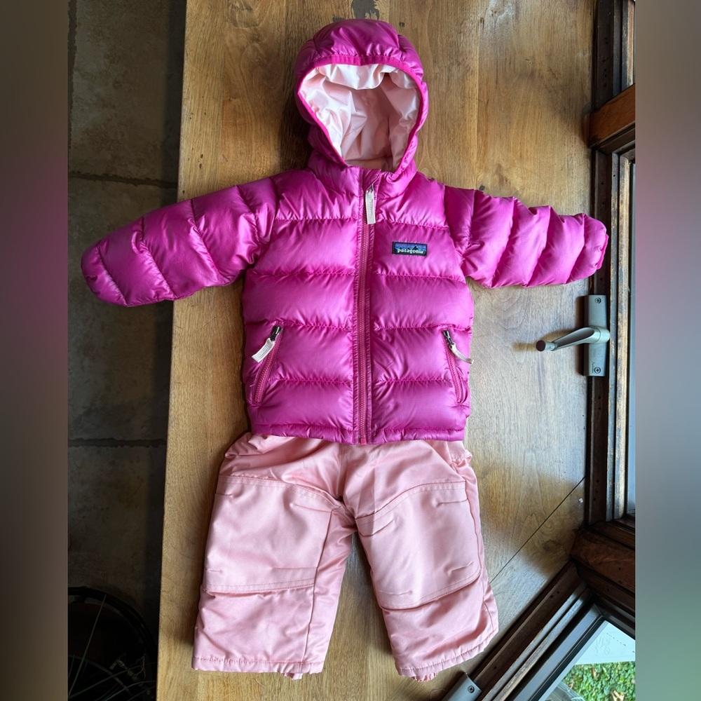 Pink Patagonia Puffer Jacket